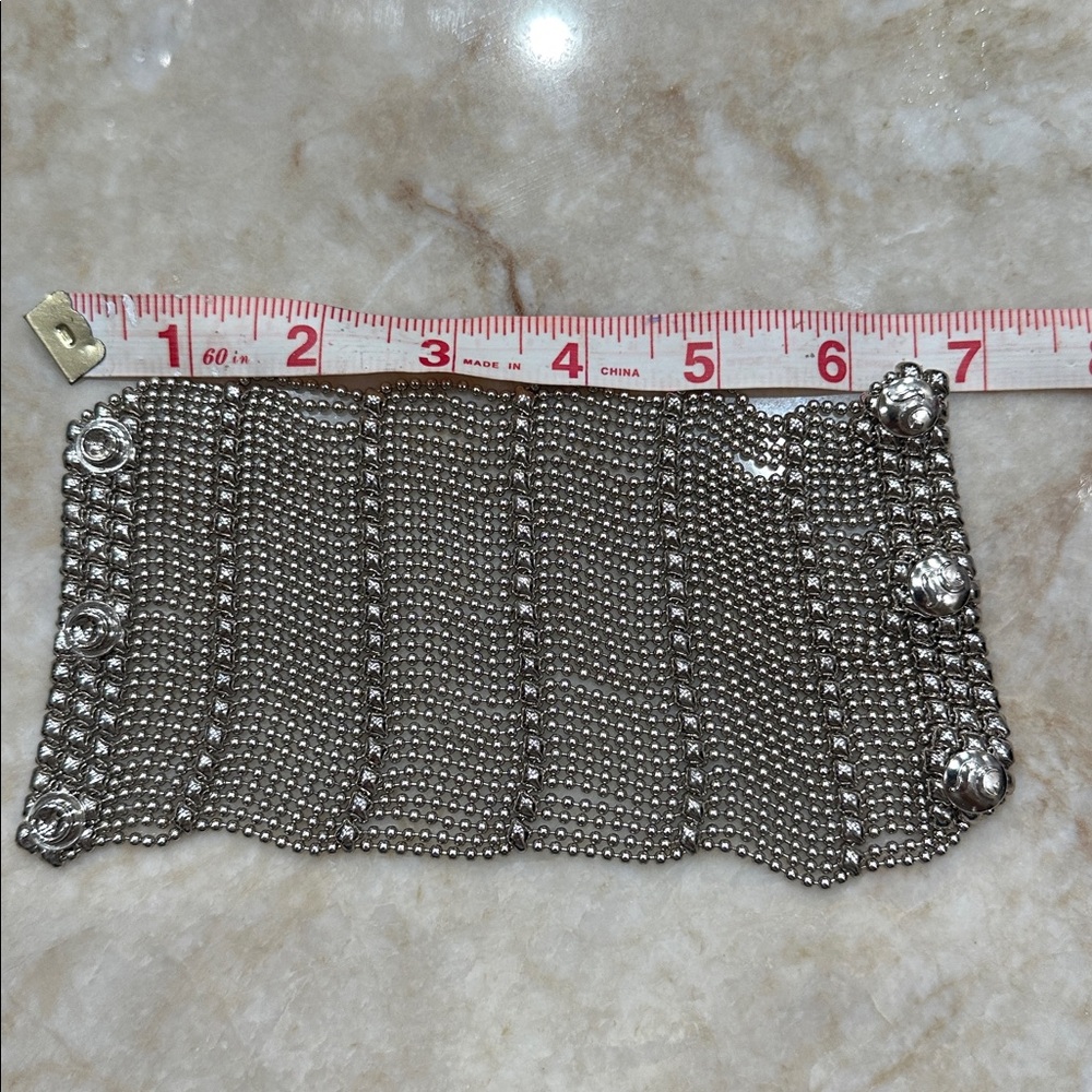 SG Liquid Metal TB27-N Chrome Finish Bracelet by Sergio Gutierrez - Picture 5 of 7